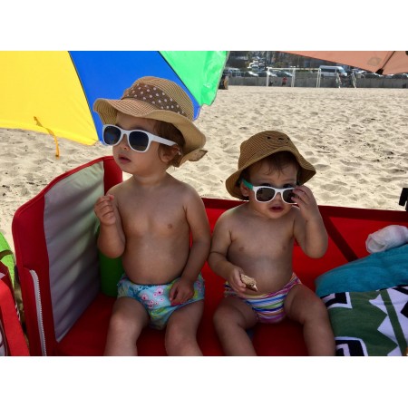 Roshambo Ice Ice Baby Junior niebieskie - okulary przeciwsłoneczne z polaryzacją 5+
